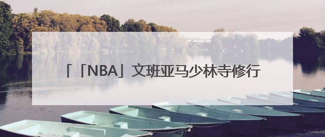 「NBA」文班亚马少林寺修行即将出关，最新练武画面曝光