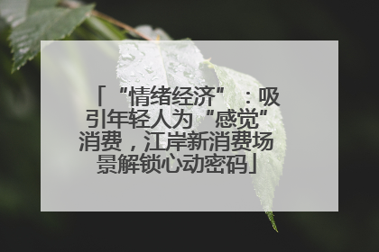 “情绪经济”：吸引年轻人为“感觉”消费，江岸新消费场景解锁心动密码