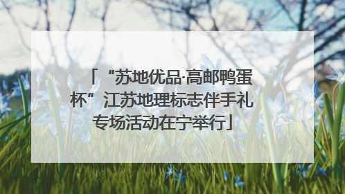 “苏地优品·高邮鸭蛋杯”江苏地理标志伴手礼专场活动在宁举行