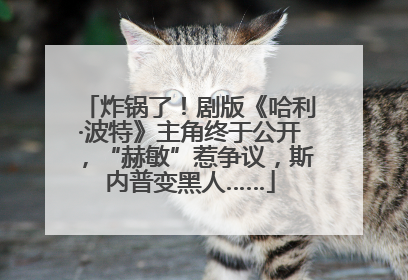 炸锅了！剧版《哈利·波特》主角终于公开，“赫敏”惹争议，斯内普变黑人……