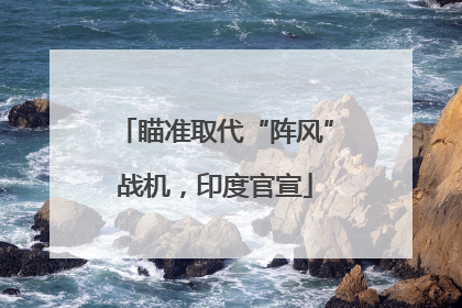 瞄准取代“阵风”战机，印度官宣