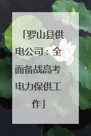 罗山县供电公司：全面备战高考电力保供工作