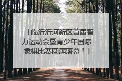 临沂沂河新区首届智力运动会暨青少年国际象棋比赛圆满落幕！
