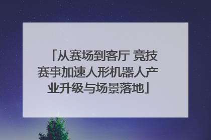 从赛场到客厅 竞技赛事加速人形机器人产业升级与场景落地