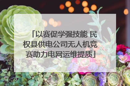 以赛促学强技能 民权县供电公司无人机竞赛助力电网运维提质