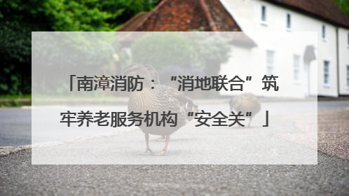 南漳消防：“消地联合”筑牢养老服务机构“安全关”