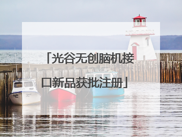 光谷无创脑机接口新品获批注册