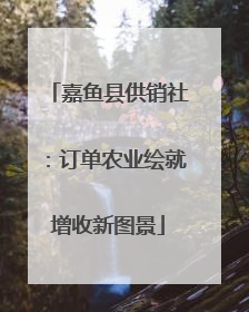 嘉鱼县供销社：订单农业绘就增收新图景
