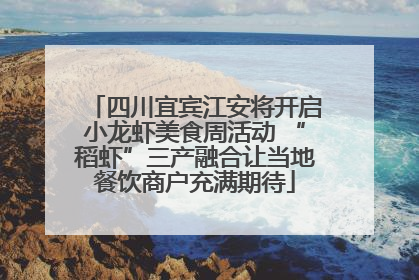 四川宜宾江安将开启小龙虾美食周活动 “稻虾”三产融合让当地餐饮商户充满期待