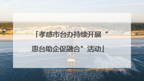 孝感市台办持续开展“惠台助企促融合”活动