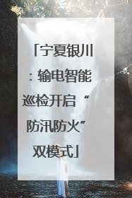 宁夏银川：输电智能巡检开启“防汛防火”双模式