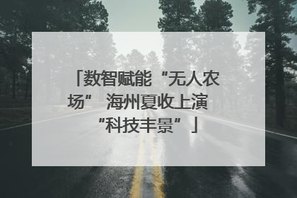 数智赋能“无人农场” 海州夏收上演“科技丰景”