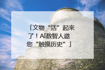文物“活”起来了！AI数智人邀您“触摸历史”