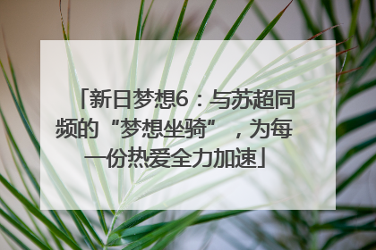 新日梦想6：与苏超同频的“梦想坐骑”，为每一份热爱全力加速
