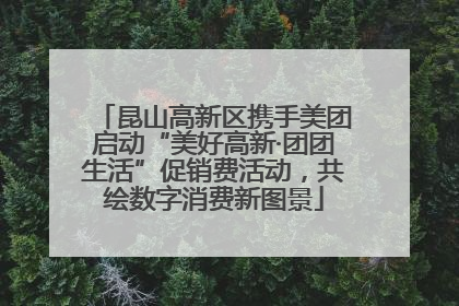 昆山高新区携手美团启动“美好高新·团团生活”促销费活动，共绘数字消费新图景