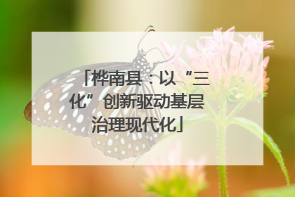 桦南县：以“三化”创新驱动基层治理现代化