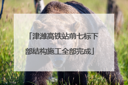 津潍高铁站前七标下部结构施工全部完成
