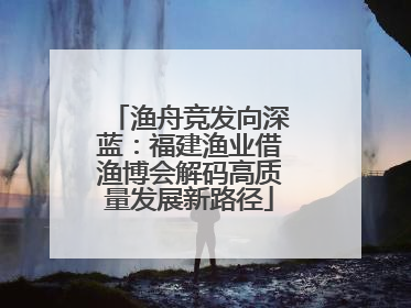 渔舟竞发向深蓝：福建渔业借渔博会解码高质量发展新路径