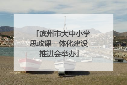 滨州市大中小学思政课一体化建设推进会举办