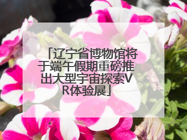 辽宁省博物馆将于端午假期重磅推出大型宇宙探索VR体验展