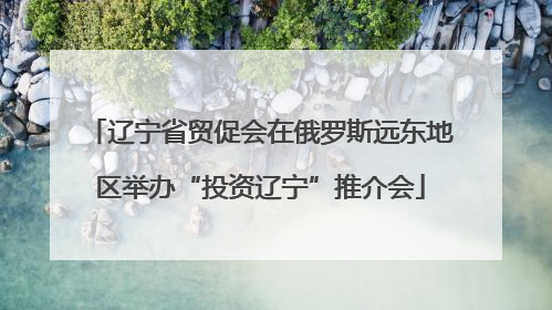 辽宁省贸促会在俄罗斯远东地区举办“投资辽宁”推介会