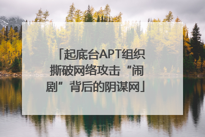 起底台APT组织 撕破网络攻击“闹剧”背后的阴谋网