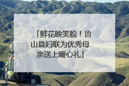 鲜花映笑脸！鲁山县妇联为优秀母亲送上暖心礼
