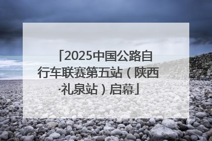 2025中国公路自行车联赛第五站（陕西·礼泉站）启幕