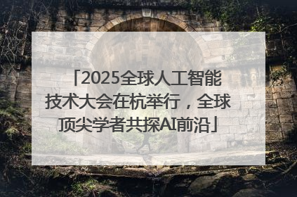 2025全球人工智能技术大会在杭举行，全球顶尖学者共探AI前沿